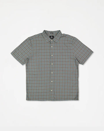 Volcom Lynnfield Short Sleeve Shirt - Pewter